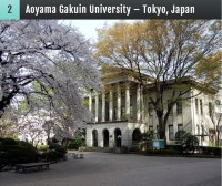世界の最も美しいキリスト教系大学のトップ５０校の内、２校が日本の大学とのこと