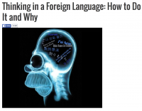 外国語で考える方法と必要性